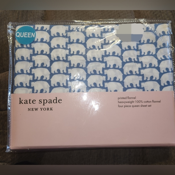 kate spade Bedding Kate Spade Polar Bear Sheets Set Size Queen Nwt